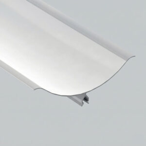 CoR 4 sanitary cove base by Panelmart — 4-inch rigid PVC profile for wall-to-wall and wall-to-ceiling food facility junctions