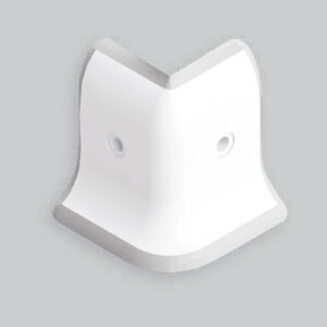 CoR Skirt S 2-Way External Corner by Panelmart for sanitary base outside corners