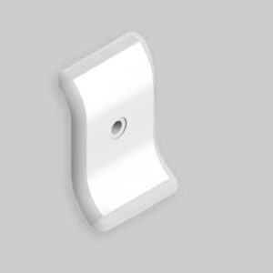 CoR Skirt S Joint by Panelmart — preformed PVC cove base joint linking two consecutive CoR Skirt S sections