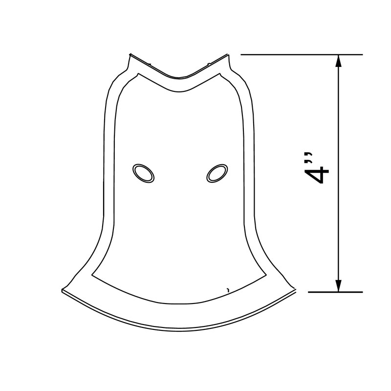 CoR Skirt S 2-Way External Corner - Image 2