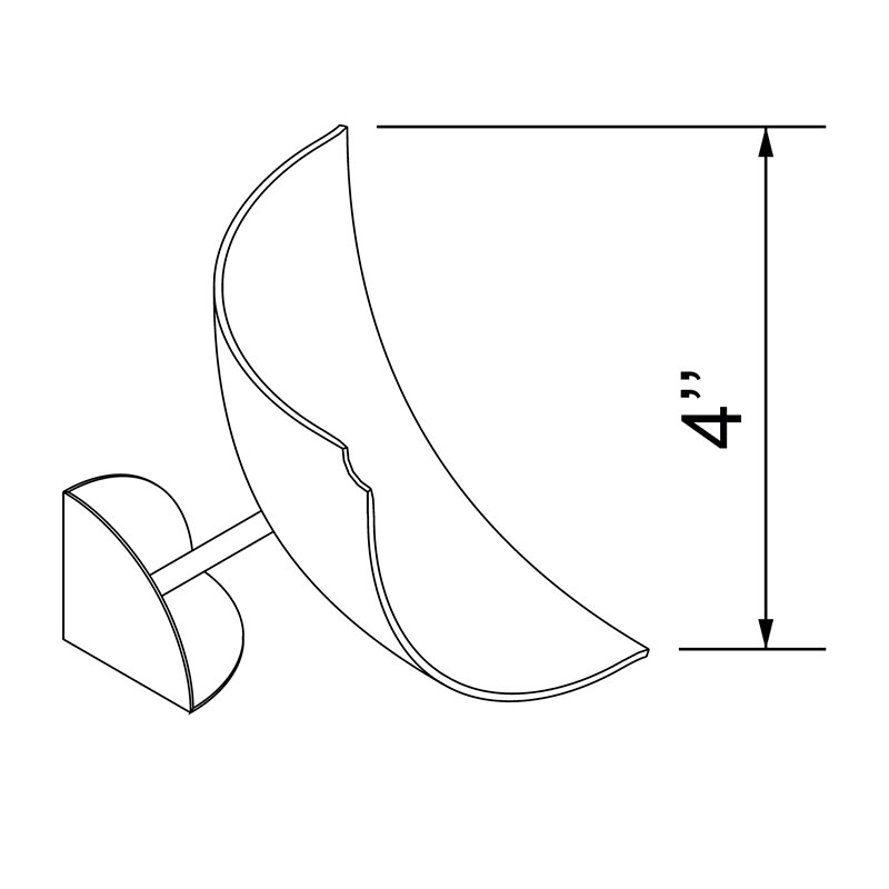CoR 4 B 3-Way Internal Corner for CoRound Basic Sanitary Skirting - Image 2