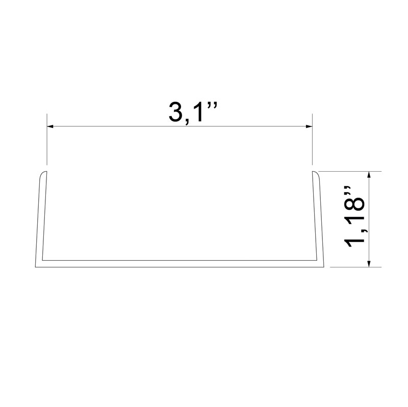 Technical-drawing-PVC-C-channel-hygienic-drainage-80mm